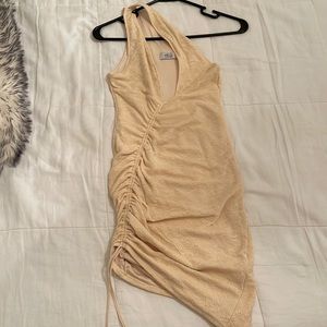 Oh Polly One Shoulder Lace Dress